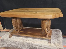 Carved elephant 1960s for sale  Edmond