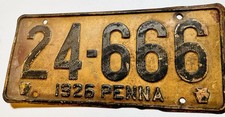 1926 penna license for sale  Wichita