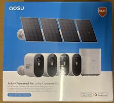 Câmera solar externa AOSU - Câmeras de segurança 3K/5MP sem fio... comprar usado  Enviando para Brazil