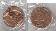Médaille bronze maréchal d'occasion  Amiens-
