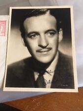 Signed photo david for sale  BRIDGEND