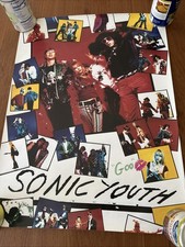 Sonic Youth | Pôster promocional original "Goo" | c1990-Geffen Records, usado comprar usado Sonic Youth | Pôster promocional original "Goo" | c1990-Geffen Records, usado comprar usado  Enviando para Brazil