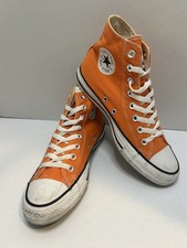 Tênis Converse Chuck Taylor All Star Hi lona laranja M 6,5 W 8,5 comprar usado  Enviando para Brazil