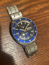 Melhorado Seiko 5 Sports 6119 8121 relógio de mergulho prata esportes enviado do Japão, usado comprar usado  Enviando para Brazil