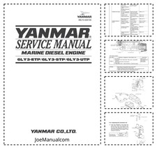Yanmar 6EY3 Instrukcja serwisowa silnika PDF, używany na sprzedaż  PL