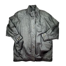 Vintage leather coat for sale  Mooresville