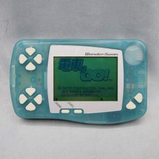 Usado, Console Bandai WonderSwan esqueleto cor verde modelo japonês testado funcionando comprar usado  Enviando para Brazil