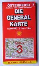 österreich generalkarte vorar gebraucht kaufen  Dresden