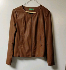 Benetton lederjacke butterweic gebraucht kaufen  Bad Berneck