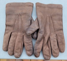 Lederhandschuhe herren braun gebraucht kaufen  Kassel