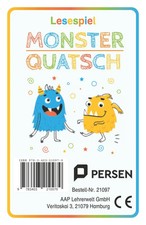 Lesespiel monster quatsch gebraucht kaufen  Osnabrück