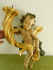 Wood cherub putto d'occasion  Expédié en Belgium