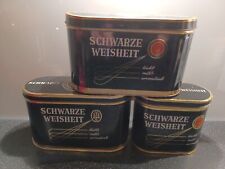 Antike blechdose schwarze gebraucht kaufen  Alsbach, Deesen, Nauort