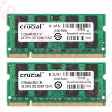 Crucial 8GB 4GB DDR2 PC2-6400 800 Laptop RAM für Dell Inspiron 1545 1750 1440 DE comprar usado  Enviando para Brazil