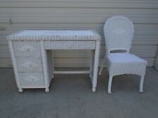 Wicker writers desk for sale  Sarasota