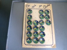Antique painted buttons d'occasion  Expédié en Belgium