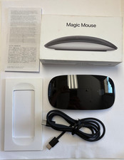 Caixa Aberta - Mouse Apple Magic Multi-Touch Preto MMMQ3AM/A A1657 com Cabo USBC comprar usado Caixa Aberta - Mouse Apple Magic Multi-Touch Preto MMMQ3AM/A A1657 com Cabo USBC comprar usado  Enviando para Brazil