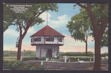 Cartão postal, Estados Unidos, Erie PA, General Anthony Wayne Block House comprar usado  Enviando para Brazil
