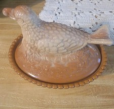 Prato coberto Robin On Nest National Milk Glass Collectors Society comprar usado  Enviando para Brazil
