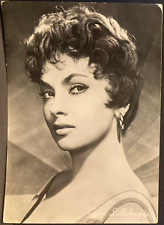 Gina lollobrigida cartolina usato  Torino