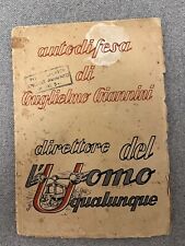 1945 autodifesa guglielmo usato  Mogliano Veneto
