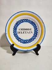 Assiette patronymique lunévil d'occasion  Latronquière