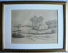 Gravure chapelle bretagne d'occasion  Vannes