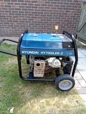 Hyundai generator hy7000lek for sale  HYTHE