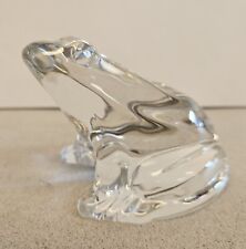 Baccarat crystal frog for sale  Astoria