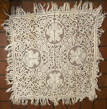 Nappe ancienne dentelle d'occasion  Saulieu