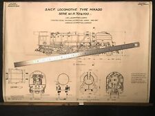 Locomotive vapeur plan d'occasion  Paris XX