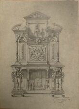 Dessin projet armoire d'occasion  Saint-Maur-des-Fossés