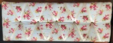 Blue pink floral for sale  WHITLAND
