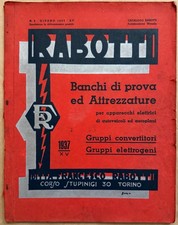 Rabotti banchi prova usato  Torino