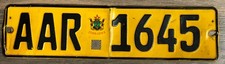 Targa originale simbabwe usato  Spedire a Italy