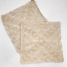 Crocheted lace cushion for sale  Portland