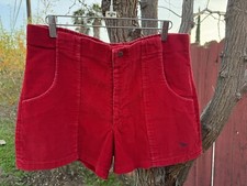 Shorts de veludo vintage Ocean Pacific OP vermelho 32 surf skate Dogtown longriders, usado comprar usado  Enviando para Brazil