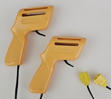 Lote 2x Aurora AFK Racing Slot Car Track Speedway Accelerator Controllers Amarelo comprar usado  Enviando para Brazil