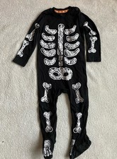 Halloween black skeleton for sale  CHEADLE
