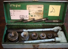 Greenlee ratcheting knockout for sale  Park Ridge