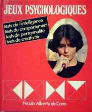 Jeux psychologiques nicola d'occasion Jeux psychologiques nicola d'occasion  Hennebont