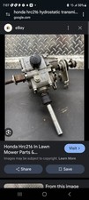 Honda hrc216 hydrostatic for sale  Tacoma