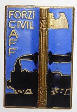 Distintivo forze civili usato  Ciampino