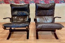 Duo fauteuils cuir d'occasion  Talmont-Saint-Hilaire