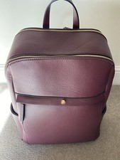 Burgundy backpack accessorize for sale  NORWICH