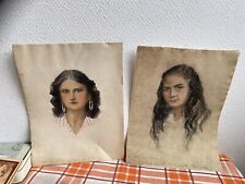 Anciens dessins pastel d'occasion  Aix-les-Bains
