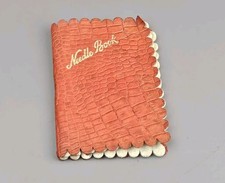 Livro de agulha de costura em estojo de couro sintético vermelho vintage  comprar usado  Enviando para Brazil