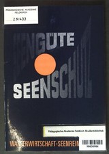 Wasserwirtschaft seenreinhaltu gebraucht kaufen  Koblenz