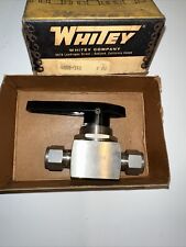 VÁLVULA DE ESFERA DE AÇO INOXIDÁVEL WHITEY 45S8-316 comprar usado  Enviando para Brazil