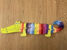 Wooden children crocodile for sale  WORCESTER